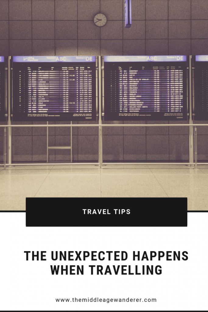 The Unexpected Happen When Travelling