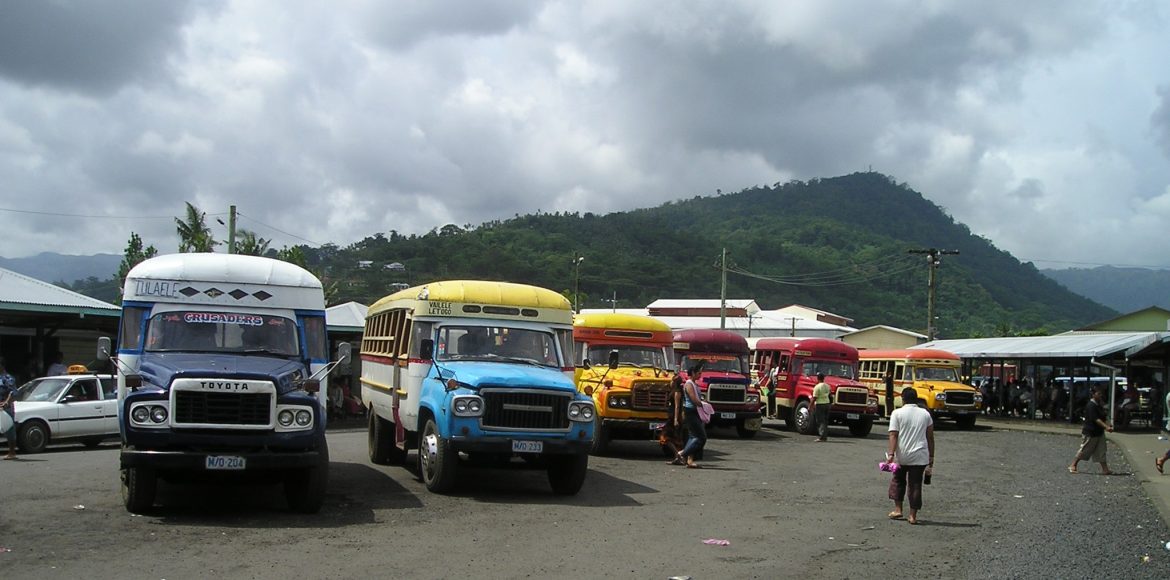 Local Samoan Buses