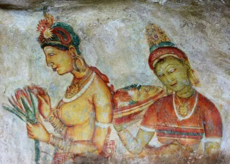 Sigiriya Frescoes