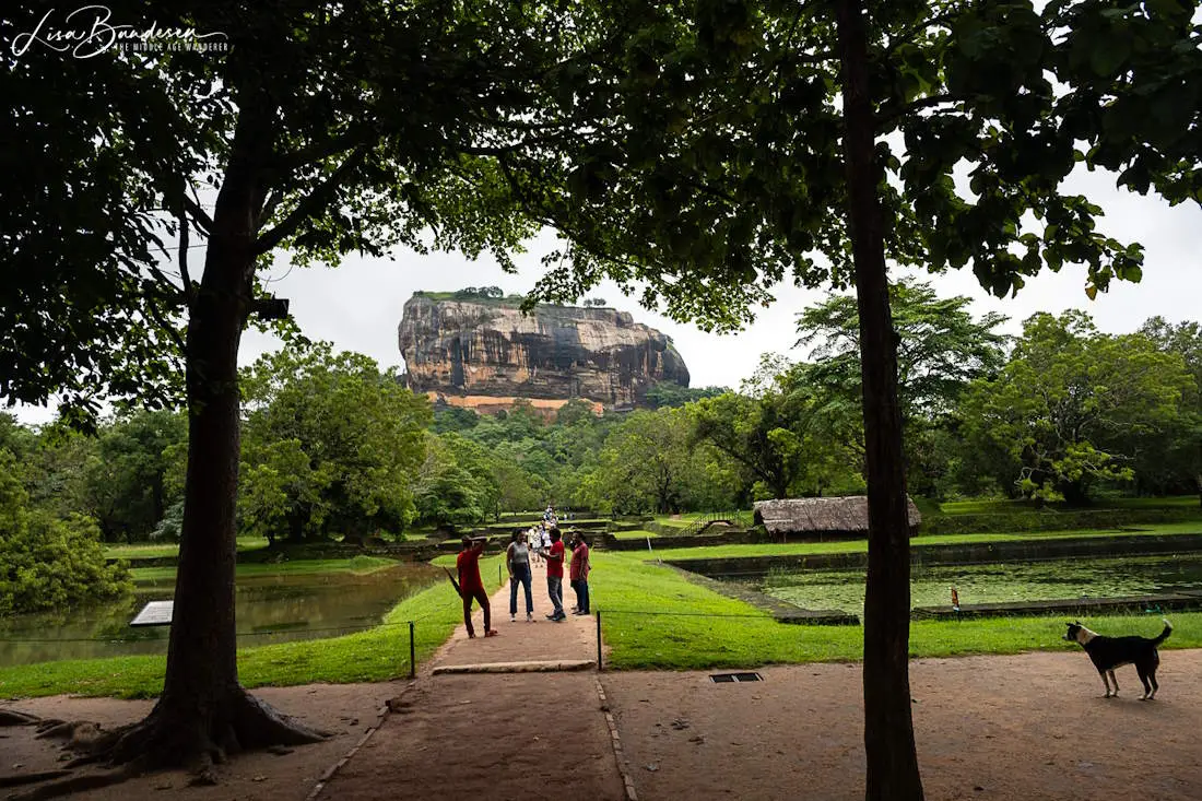 Entrance to Sigiriya