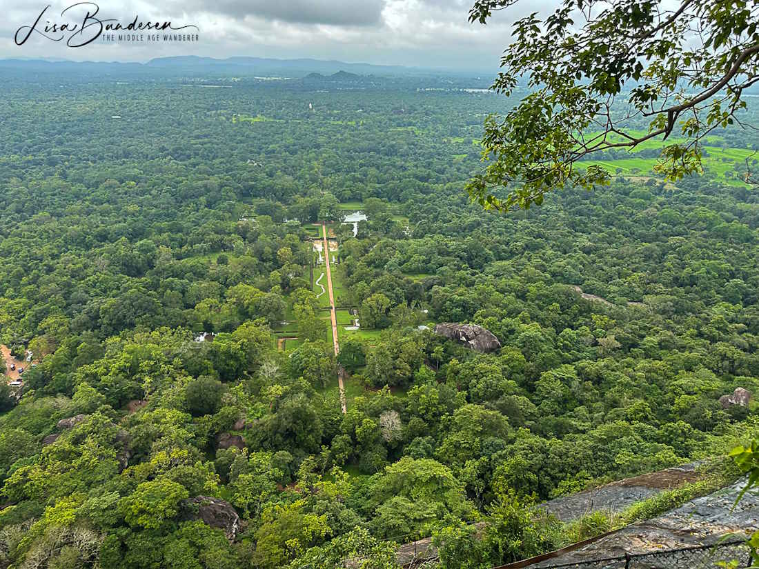 View to the Entrance from the Summit